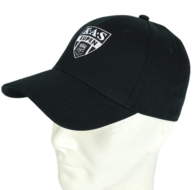 Topfanz Pet zwart logo geborduurd 1945 K.A.S. Eupen