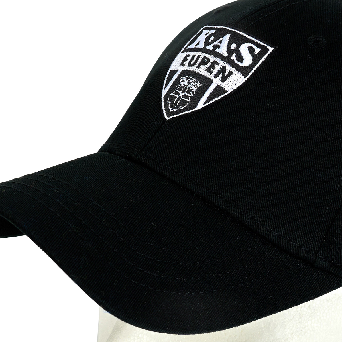 Topfanz Cap with black logo embroidered 1945 K.A.S. Eupen