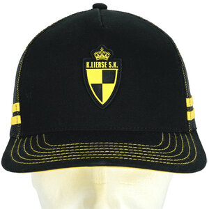 Cap black PVC badge logo Lierse