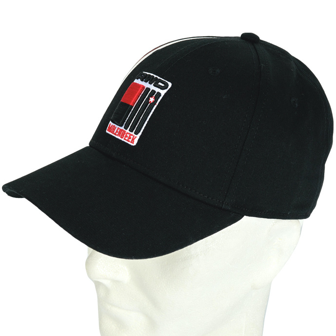 Topfanz Cap black logo 3D RWDM