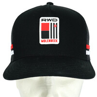 Topfanz Pet zwart PVC logo RWDM