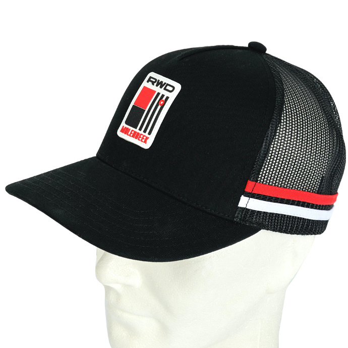 Topfanz Casquette noire logo PVC RWDM