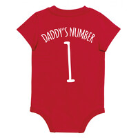 Topfanz Romper daddy's number 1