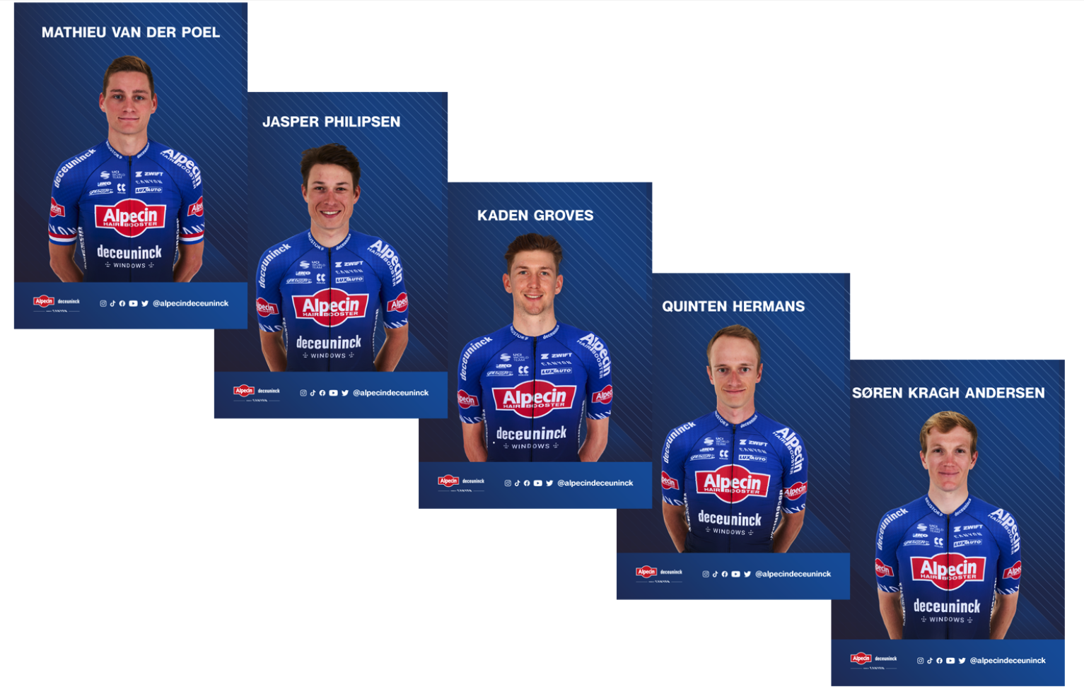 Topfanz Cartes photo Alpecin-Deceuninck 2023