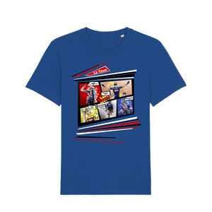 T-shirt Tour de France 2023 bleu