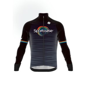 Long sleeve thermal cycling jersey