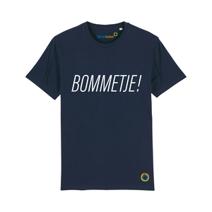 T-shirt navy -  BOMMETJE!