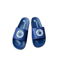 Topfanz Donkerblauwe slippers met logo