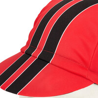 Topfanz Casquette cycliste RWDM rouge noir bande