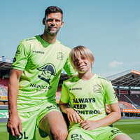 Keeper (H) shirt 23/24 Fluo Groen - Kind