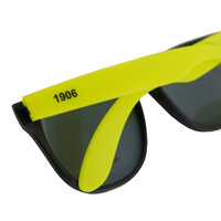 Topfanz Lunettes de soleil Jaune - Noir