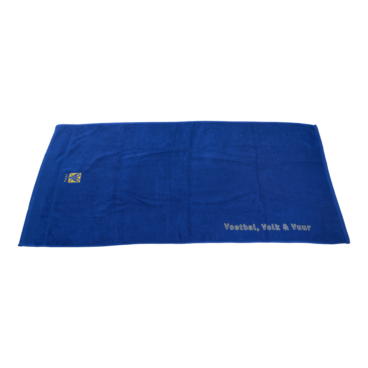 Topfanz Handdoek 70x140 Blauw logo