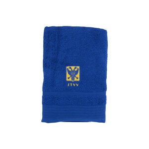 Handdoek 70x140 Blauw logo