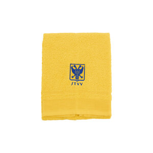 Towel 50x100 Yellow logo