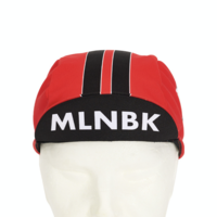 Topfanz Cycling hat RWDM red black stripe