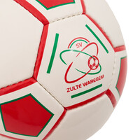 Topfanz Ballon taille 5 blanc rouge carrés logo Zulte