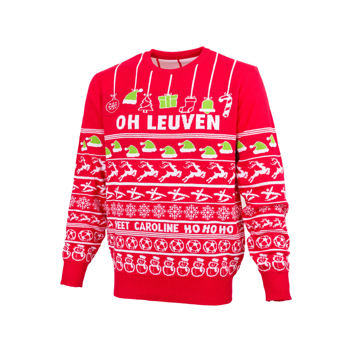 Topfanz Christmas sweater red OHL