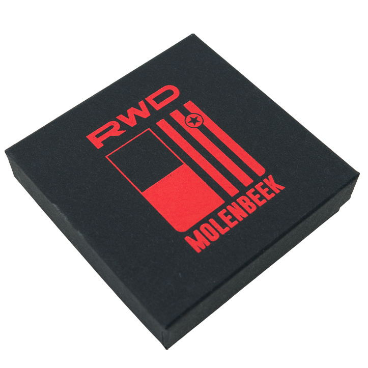 Topfanz Armband RWDM rood/zwart 19 cm