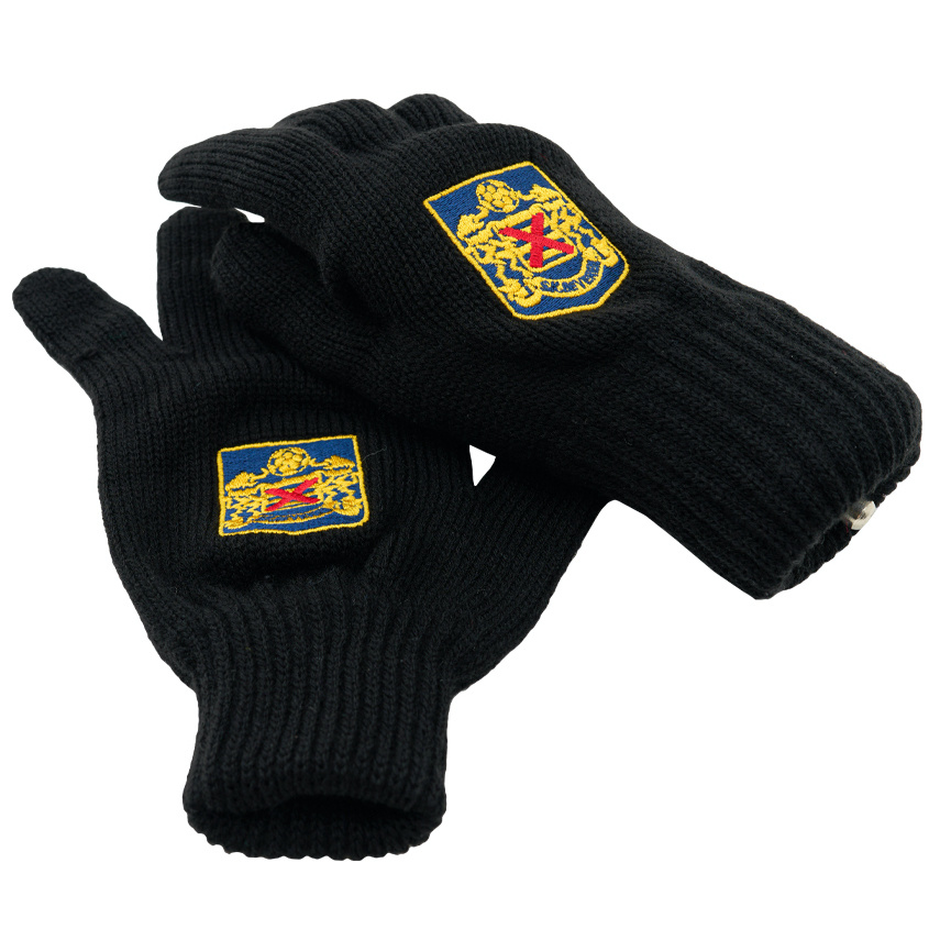 Topfanz Gloves black with logo - SK Beveren
