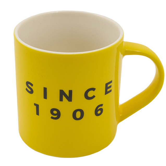 Topfanz Tasse jaune Lierse - Since 1906