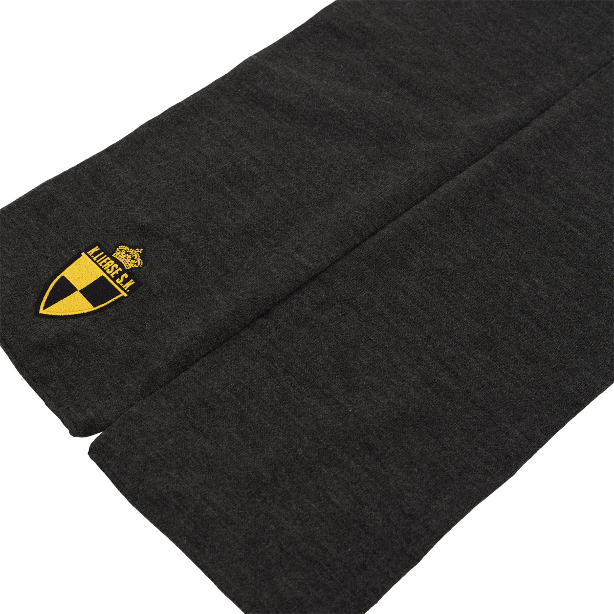 Topfanz Business sjaal grijs met logo