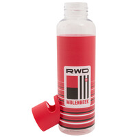 Topfanz Waterfles rode dop met logo RWDM