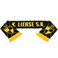 Topfanz Black scarf wit logo and yellow cross