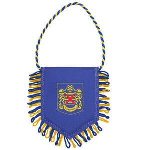 Mini vaandel blauw - S.K. Beveren