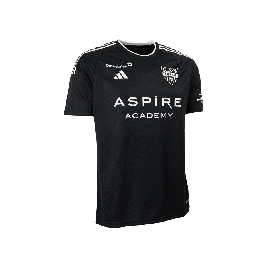 Topfanz KAS Eupen Away black shirt 23-24