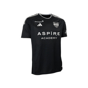 KAS Eupen Away black shirt kids 23-24