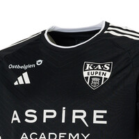 Topfanz KAS Eupen Away black shirt kids 23-24