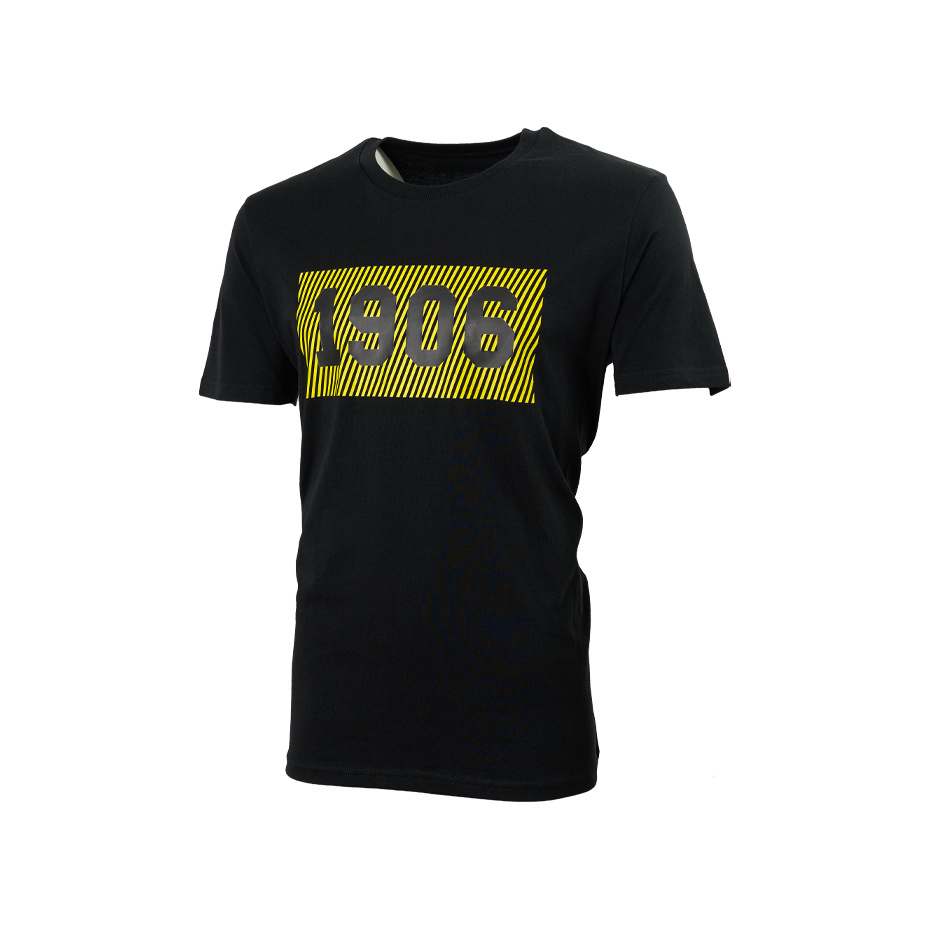 Topfanz T-shirt black - 1906 striped