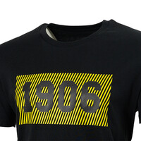 Topfanz T-shirt black - 1906 striped