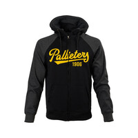 Topfanz Zipped hoodie noir - Pallieters