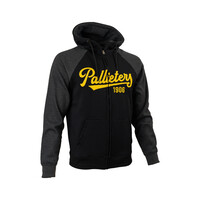 Topfanz Zipped hoodie noir - Pallieters