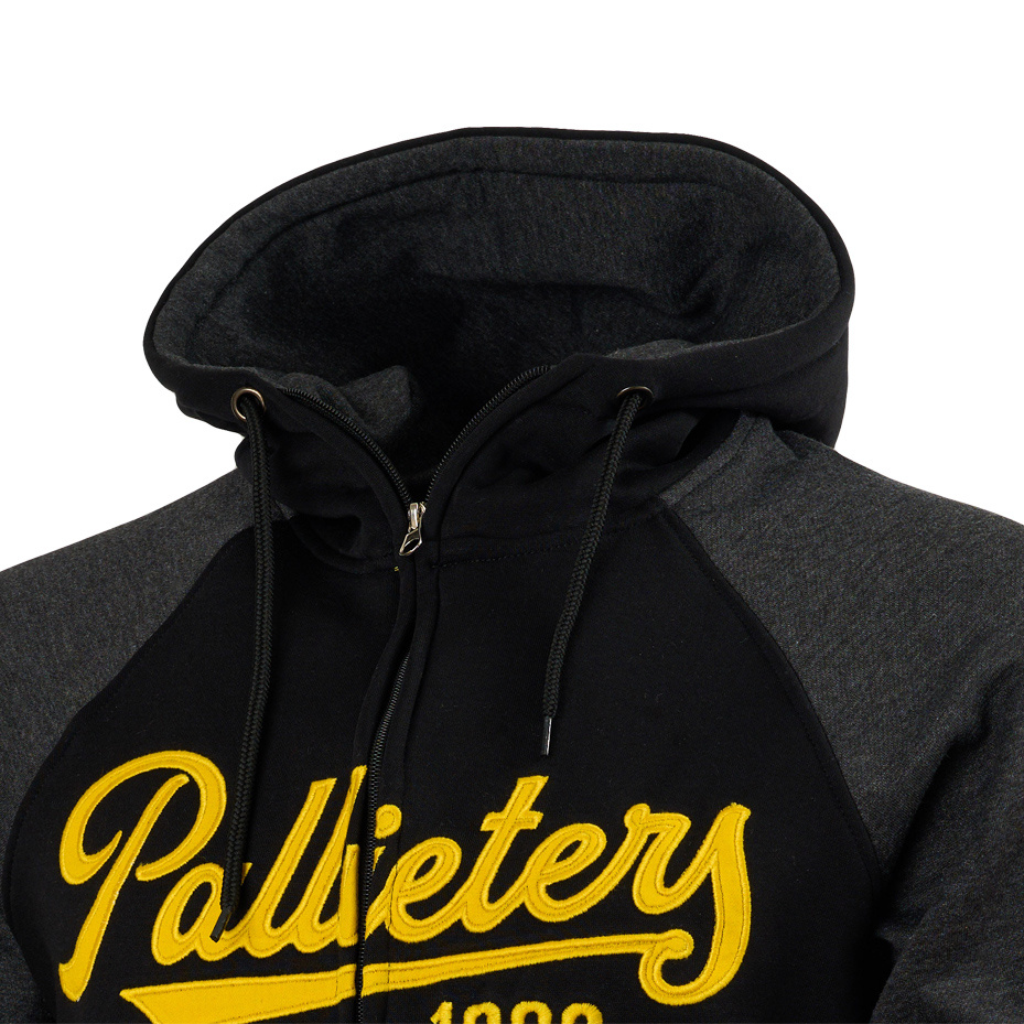 Topfanz Zipped hoodie black - Pallieters