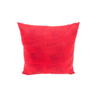 Topfanz Red cushion with logo