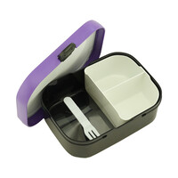 Topfanz Lunchbox black/mauve RSCA