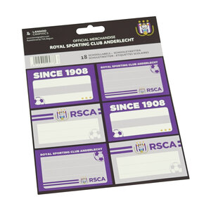 RSCA Etiquettes scolaires