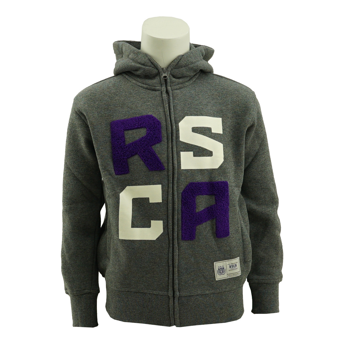 Topfanz RSCA Ziphood Terry Embleem meisjes grijs