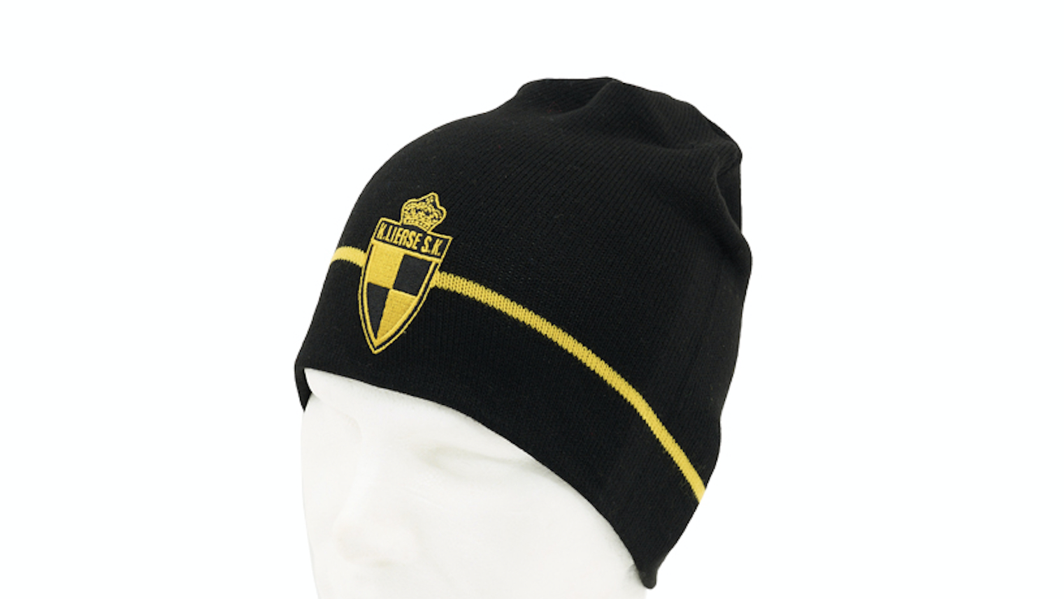 Topfanz Beanie black with logo Lierse