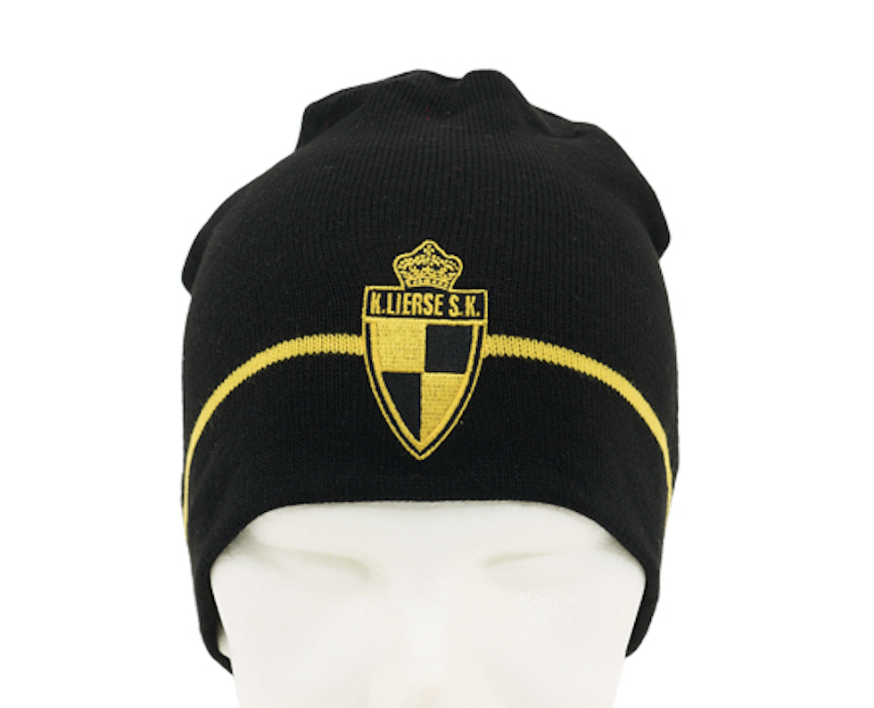 Topfanz Beanie black with logo Lierse