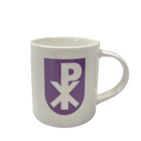 Topfanz Tasse blanche avec logo violet