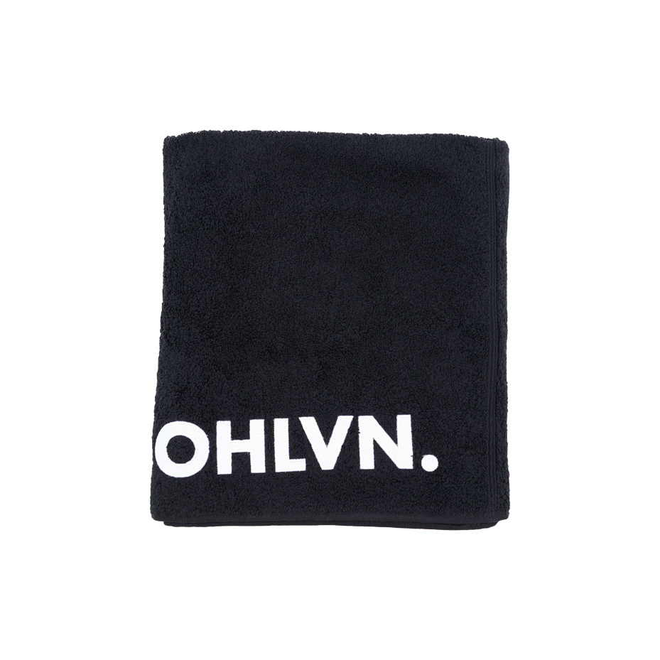 Topfanz Towel 70 x 140cm black OHLVN.