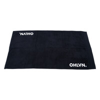 Topfanz Towel 70 x 140cm black OHLVN.