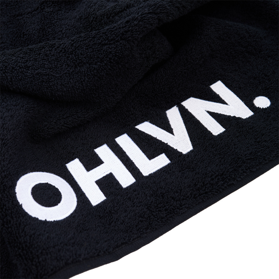 Topfanz Towel 70 x 140cm black OHLVN.
