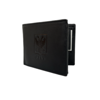 Topfanz Wallet black leather with logo STVV