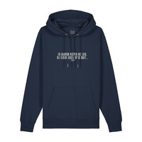 Topfanz Hoodie French navy - En daarom roepen we...