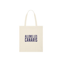 Topfanz Totebag natural raw - Allons Les Canaris