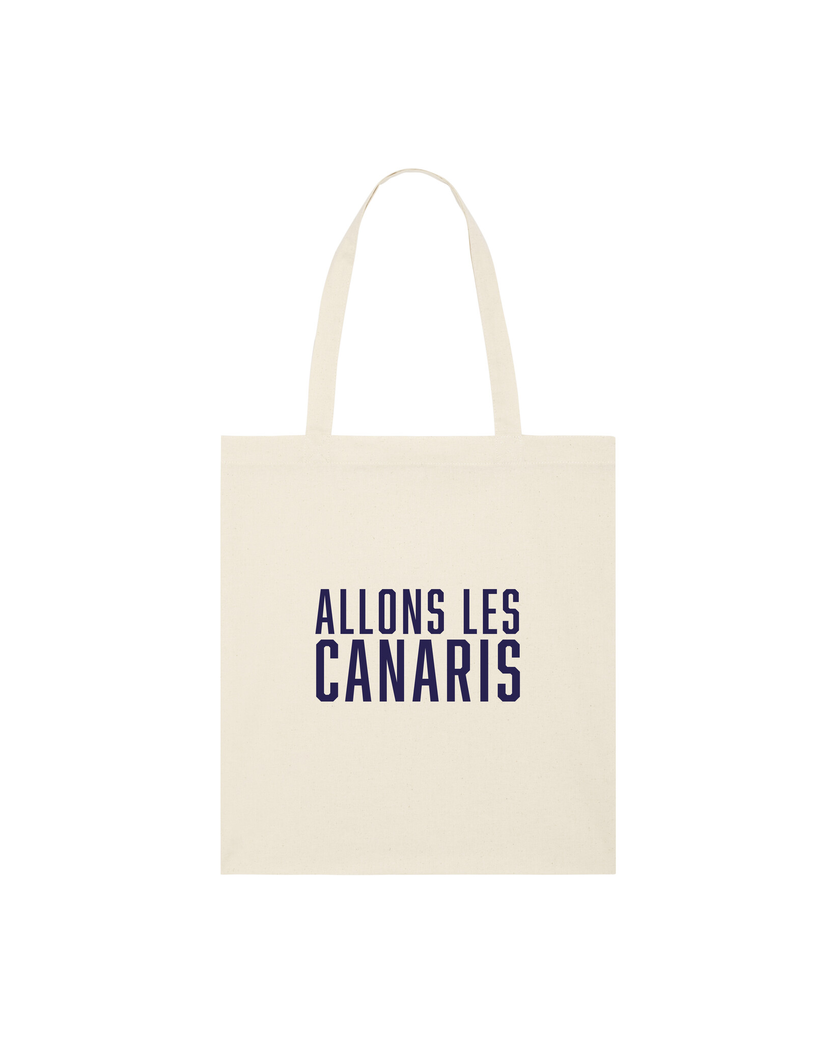 Topfanz Totebag natural raw - Allons Les Canaris